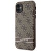 Etui GUESS 4G Stripe do Apple iPhone 11/Xr Brązowy Seria telefonu iPhone
