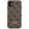 Etui GUESS 4G Stripe do Apple iPhone 11/Xr Brązowy Model telefonu iPhone 11