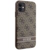 Etui GUESS 4G Stripe do Apple iPhone 11/Xr Brązowy Model telefonu iPhone Xr