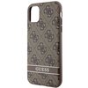 Etui GUESS 4G Stripe do Apple iPhone 11/Xr Brązowy Kompatybilność Apple iPhone Xr