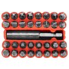 Zestaw bitów MEGA 10734 z uchwytem magnetycznym 1/4” Zawartość zestawu 33 x bit