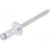 Nity aluminiowe MEGA 59512 4.8 x 12 mm (50 sztuk) Liczba sztuk w opakowaniu 50