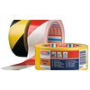Taśma ostrzegawcza TESA Professional 60760 PVC Biało-czerwony (33 m) Przeznaczenie BHP