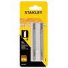 Opakowanie produktu z dwoma brzeszczotami marki STANLEY, oznaczone numerem STA23062. Na opakowaniu widnieje napis "CLEAN WOOD", a także informacje o kompatybilności z narzędziami Black & Decker, Powerbase, Skill, Kress oraz oznaczenie "<40mm".