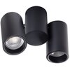 Lampa sufitowa punktowa KANLUX Blurro 2xGU10 CO-B Czarny Zasilanie Sieciowe