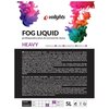 Płyn do wytwornic dymu EVOLIGHTS Fog Liquid Heavy 5 l Gęstość mgły Wysoka