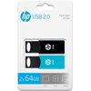 Pendrive HP HPFD212 64GB, USB 2.0, Odczyt 14 Mb/s, Zapis 4 Mb/s (2 szt.) Interfejs USB 2.0