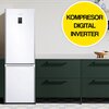 Lodówka SAMSUNG RB34C675DWW EF AI No Frost 185.3cm Biała Kolor producenta Biały