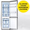 Lodówka SAMSUNG RB38C603DB1 EF AI No Frost 203cm Grafitowa stal Położenie zamrażarki Na dole