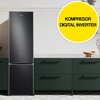 Lodówka SAMSUNG RB38C603DB1 EF AI No Frost 203cm Grafitowa stal Zmiana kierunku otwierania drzwi Tak