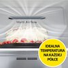 Lodówka HISENSE RB440N4ACD No Frost 200.4 cm Srebrna Licowane drzwi Szuflada z niższą temperaturą Położenie zamrażarki Na dole
