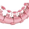 Hula hop HMS HHW02 Jasnoróżowy + pas wyszczuplający BR163 Czarny Waga [kg] 0.9