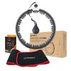 Hula hop HMS HHW06 Czarny + pas wyszczuplający BR163 Czerwony