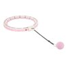 Hula hop HMS HHW06 Różowy + pas wyszczuplający BR163 Czarny Waga [kg] 1.68