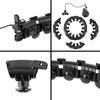 Hula hop HMS Plus Size HHW12 Czarny + pas wyszczuplający BR163 Czarny Obciążenie Tak