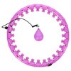 Hula hop HMS Plus size HHW12 Fioletowy + pas wyszczuplający BR163 Czarny