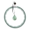 Hula hop HMS HHM15 Zielony + pas wyszczuplający BR163 Czerwony Waga [kg] 1.5