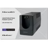 Zasilacz UPS QOLTEC Monolith 53774 1000VA 600W Topologia Line-interactive