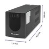 Zasilacz UPS QOLTEC Monolith 53775 1200VA 720W Moc skuteczna [W] 720