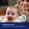 Smoczek LOVI Jungle Vibes Girl 22/902 3-6 m Wielokolorowy (2 sztuki) Cechy Zachowuje naturalny rytm ssania