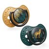 Smoczek LOVI Jungle Vibes Boy 22-903BOY 6-18 m Wielokolorowy (2 sztuki) Wiek dziecka 6-18 m