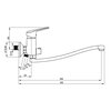 Bateria wannowa natynkowa DEANTE Boro BMO 057M Chrom Bateria termostatyczna Nie