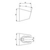 Bateria wannowa natynkowa DEANTE Boro BMO 057M Chrom Typ Natynkowa