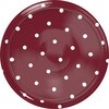 Zakrętka BROWIN 136543 Kropki 8.2 cm (10 sztuk) Materiał Metal