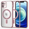 Etui TECH-PROTECT MagShine Magsafe do Apple iPhone 12 Różowe złoto