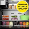 Lodówka HISENSE RQ760N4IFE MD Side by Side No Frost 178.5cm Czarna Kostkarka Wi-Fi ConnectLife My Fresh Choice Ekran TFT Kompresor inwerterowy Tak
