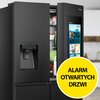 Lodówka HISENSE RQ760N4IFE MD Side by Side No Frost 178.5cm Czarna Kostkarka Wi-Fi ConnectLife My Fresh Choice Ekran TFT Licowane drzwi Nie