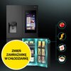 Lodówka HISENSE RQ760N4IFE MD Side by Side No Frost 178.5cm Czarna Kostkarka Wi-Fi ConnectLife My Fresh Choice Ekran TFT Położenie zamrażarki Side by Side