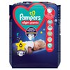 Pieluchomajtki PAMPERS Night Pants 6 (19 szt.) Waga dziecka [kg] 15+