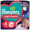 Pieluchomajtki PAMPERS Night Pants 4 (25 szt.)