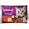 Karma dla kota WHISKAS Pure Delight Wołowina z kurczakiem (4 x 85 g)