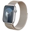 Pasek CRONG Milano Steel do Apple Watch (38/40/41/42mm) Szampański Gwarancja 24 miesiące