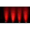 Reflektor LIGHT4ME Alu Qoud Par 14x10W RGBW Inne Reaguje na muzykę