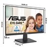 Monitor ASUS Eye Care VA24EHF 23.8" 1920x1080px IPS 100Hz 1 ms [MPRT] Przeznaczenie Do domu i biura