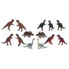 Zestaw figurek BOLEY Dinozaury w pojemniku (40 szt.) Załączone wyposażenie Pojemnik
