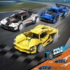 Klocki plastikowe CADA Lightning Sports Car Pull-back C52021W Płeć Chłopiec