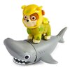 Zestaw figurek SPIN MASTER Psi Patrol Aqua Pups Rubble i ryba Młot Seria Psi Patrol
