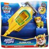 Pojazd SPIN MASTER Psi Patrol: Aqua Pups Ryba + figurka Rubble