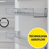 Lodówka BEKO B3RCNA344HXBR HarvestFresh No Frost 179.6cm Ciemny Inox AeroFlow Położenie zamrażarki Na dole