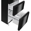 Lodówka HISENSE RM469N4AFD No Frost 200 cm Czarna SmartFresh Funkcje dodatkowe Oświetlenie LED