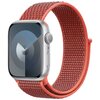 Pasek CRONG Nylon do Apple Watch (38/40/41/42mm) Morelowy Kolor Morelowy