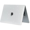 Etui na laptopa TECH-PROTECT Smartshell do Apple Macbook Air 15 2023 Przezroczysty Brokat Funkcje dodatkowe Chroni przed uderzeniami i wstrząsami