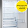 Lodówka AMICA FK4015T.2FZTXD No frost 171cm Inox Kolor / wykończenie boków Szary