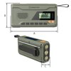 Radio MANTA RDI401G z panelem solarnym Dźwięk Mono