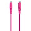 Kabel USB-C - USB-C SETTY KSC-C-1.526 2.1A 1.5 m Różowy