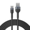 Kabel USB - USB-C FOREVER Flexible 3A 1m Czarny Rodzaj Kabel